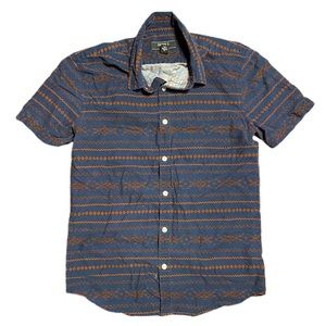 Forever 21 Men’s Collared Button Down Tribal Shirt
